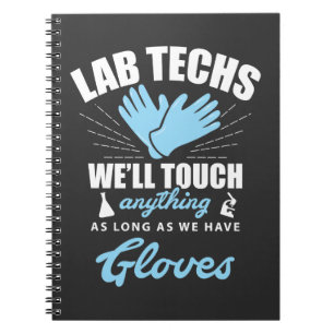 Cuaderno Tecnología divertida del laboratorio de la semana