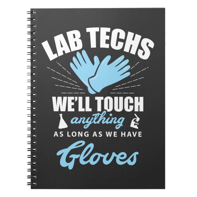 Cuaderno Tecnología divertida del laboratorio de la semana (Frente)
