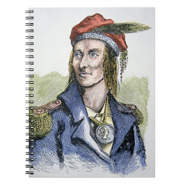 Cuaderno TECUMSEH (1768-1813) (grabado coloreado) (Frente)
