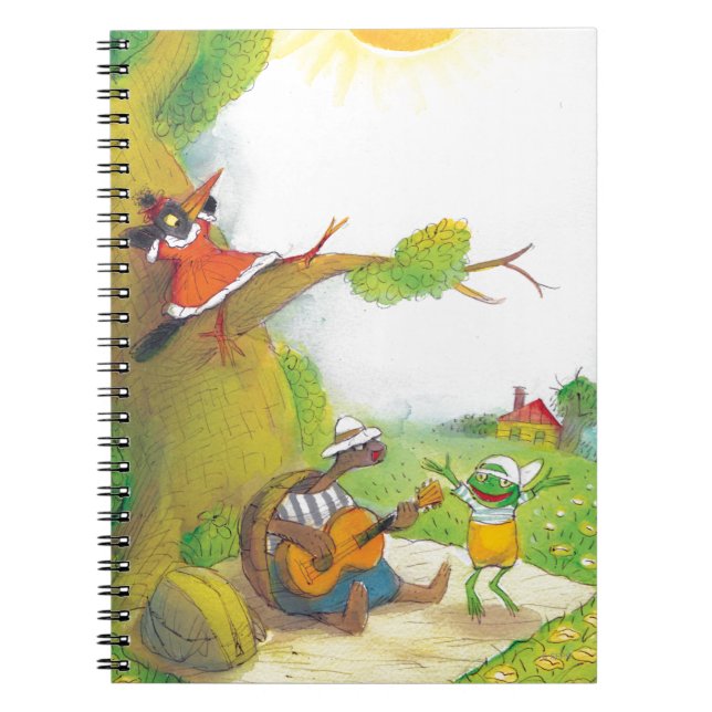 Cuaderno Ted, Ed y Caroll la comida campestre 1 (Frente)