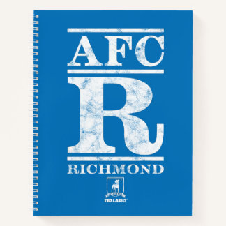 Cuaderno Ted Lasso | AFC R Richmond Text Logo