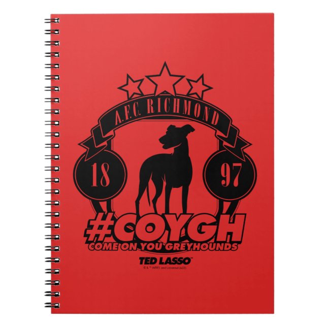 Cuaderno Ted Lasso | AFC Richmond #COYGH (Frente)