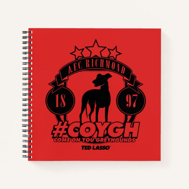 Cuaderno Ted Lasso | AFC Richmond #COYGH (Anverso)