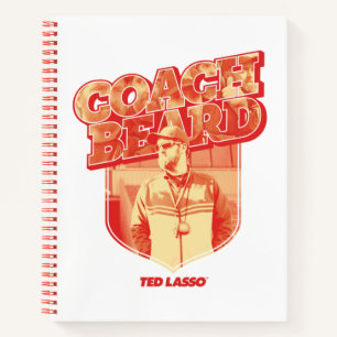 Cuaderno Ted Lasso Coach Beard Badge