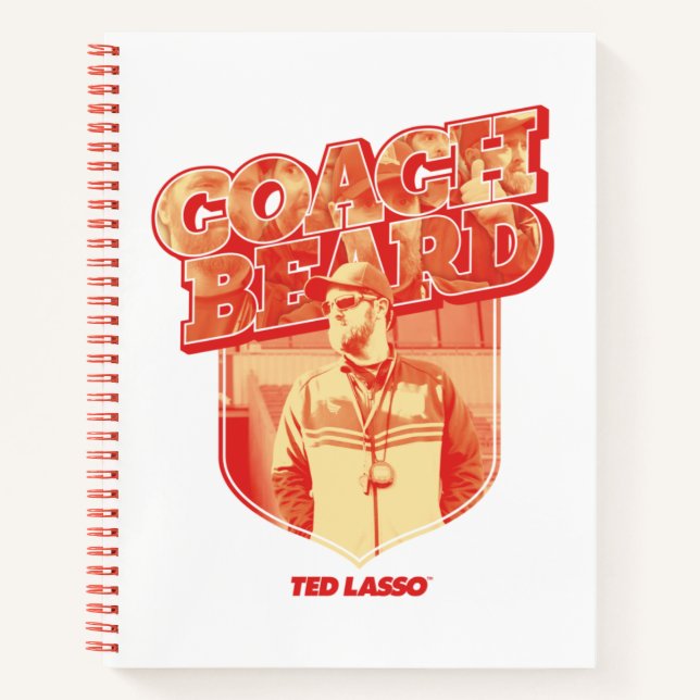 Cuaderno Ted Lasso | Coach Beard Badge (Anverso)