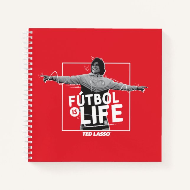 Cuaderno Ted Lasso | Dani Rojas Fútbol is Life (Anverso)