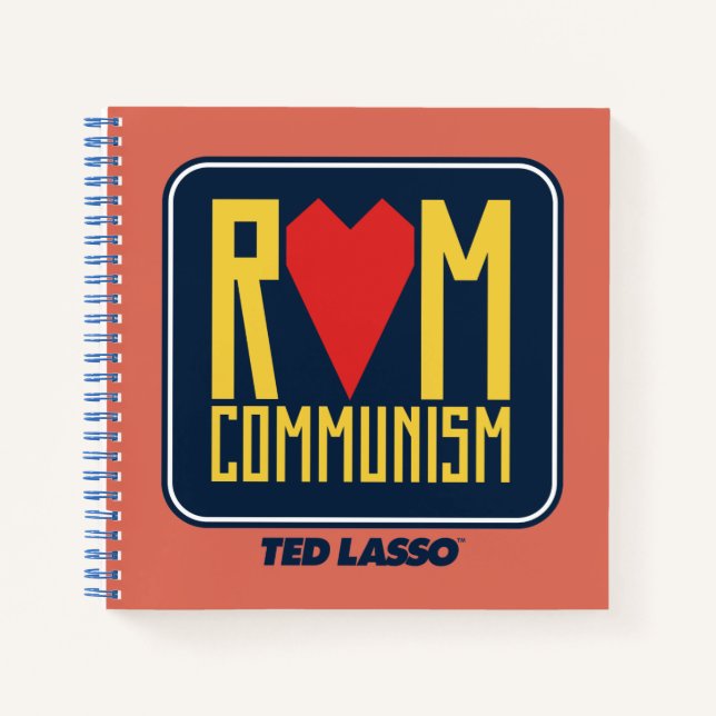 Cuaderno Ted Lasso | Gráfico del Comunismo Rom (Anverso)