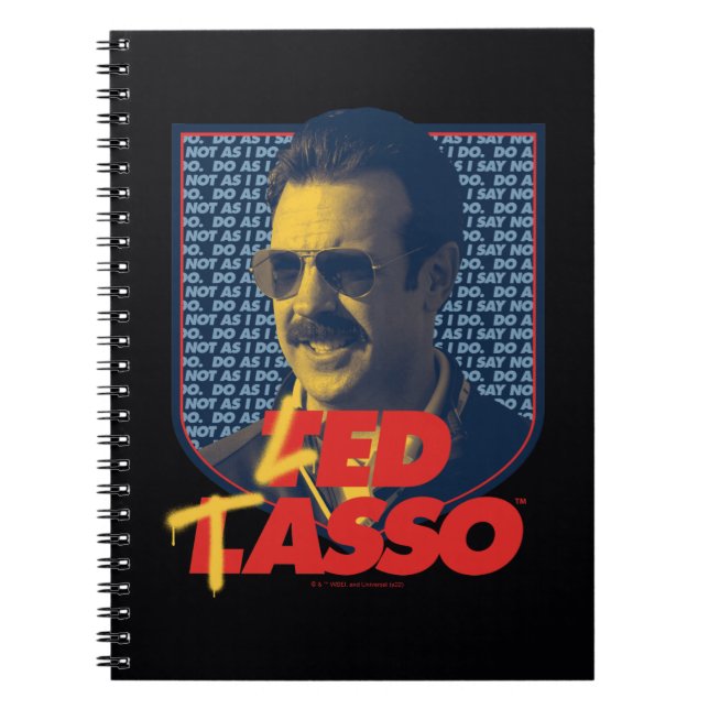 Cuaderno Ted Lasso | Led Tasso Badge (Frente)
