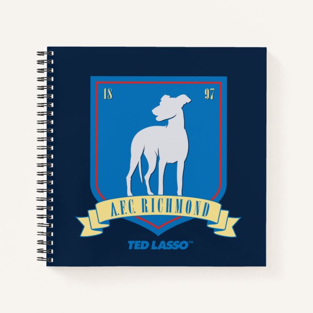 Cuaderno Ted Lasso | Logo del equipo AFC Richmond (Anverso)