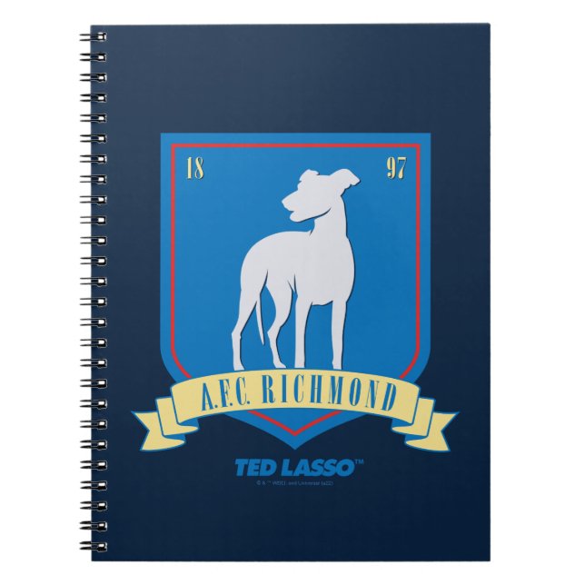 Cuaderno Ted Lasso | Logo del equipo AFC Richmond (Frente)