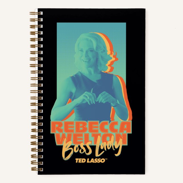 Cuaderno Ted Lasso | Rebecca Welton Boss Lady Graphic (Anverso)