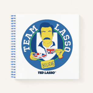 Cuaderno Ted Lasso   Team Lasso Tea Iconic Avatar