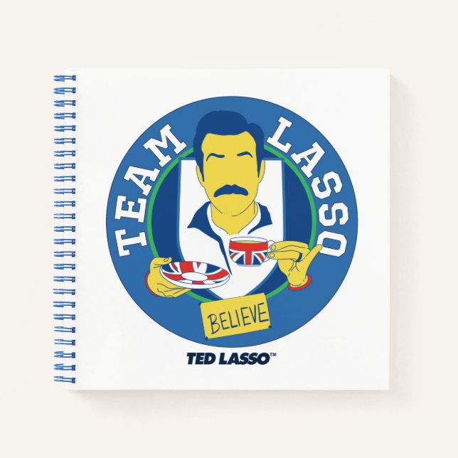 Cuaderno Ted Lasso | Team Lasso Tea Iconic Avatar (Anverso)