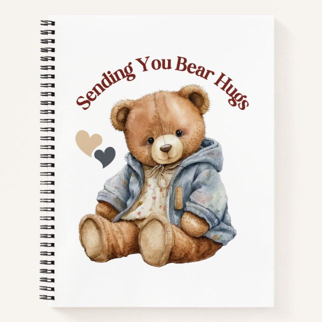 Cuaderno Teddy Bear Hug (Anverso)