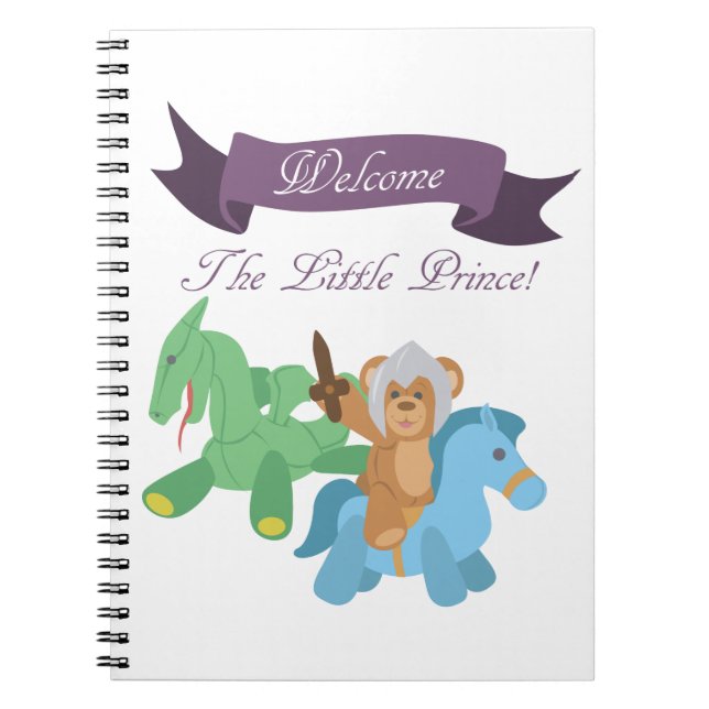 Cuaderno Teddy Bear Knight (Frente)