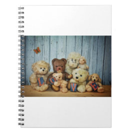 Cuaderno Teddy mit Freunde