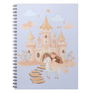Cuaderno Tee de arte de la fantasía real - Palacio Princesa