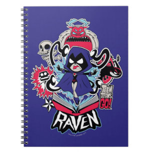 Cuaderno ¡Teen Titans Go!   Gráfico de poderes demoníacos d