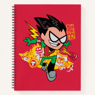 Cuaderno ¡Teen Titans Go!   Gráfico del arsenal de Robin