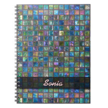 Tejas multicoloras brillantes de cerámica