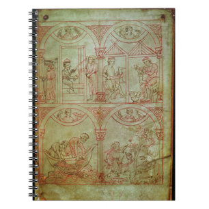 Cuaderno Tejedor del códice 507 fol.2r, zapatero,