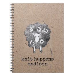 Cuaderno Tejer Personalizado Sucede Tejiendo