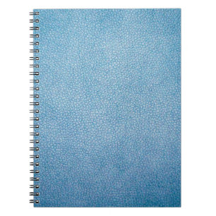 Cuaderno Tejido azul