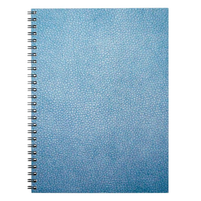 Cuaderno Tejido azul (Frente)