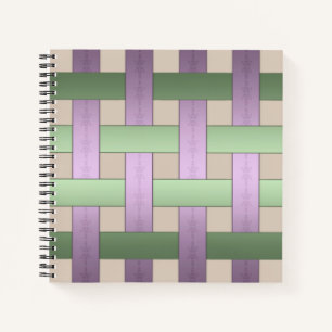 Cuaderno Tejido de cesta, cinta