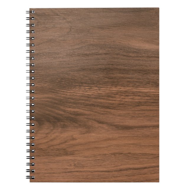 Cuaderno Tejido de madera natural, baldosas, hogar lujoso y (Frente)