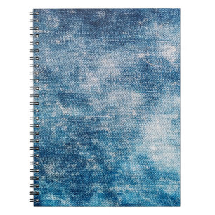 Cuaderno Tejido de vaqueros azules