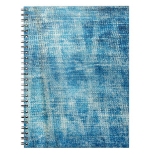 Cuaderno Tejido de vaqueros azules