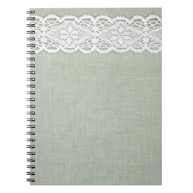 Cuaderno Tejido textil y encaje  (Frente)