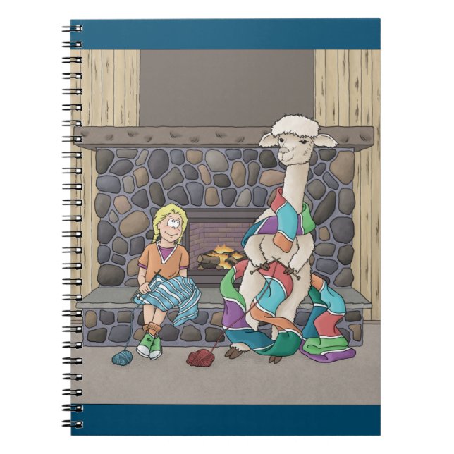 Cuaderno Tejiendo Alpaca (Frente)