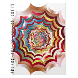 Cuaderno telaraña hipnótica revitalizada
