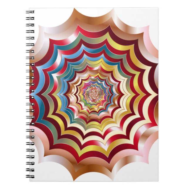 Cuaderno telaraña hipnótica revitalizada (Frente)