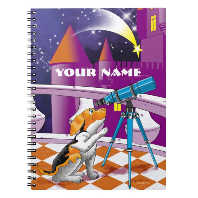 Cuaderno telescopio de perros (Frente)