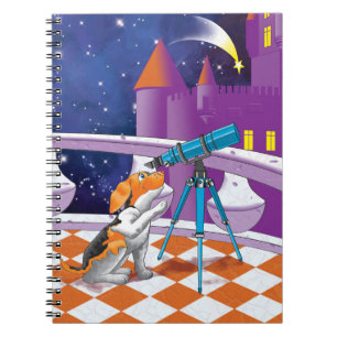 Cuaderno telescopio de perros