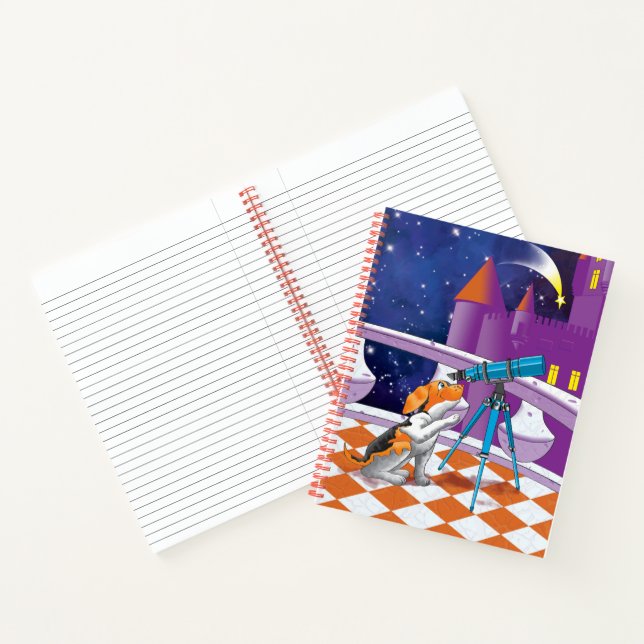 Cuaderno telescopio de perros (Interior)