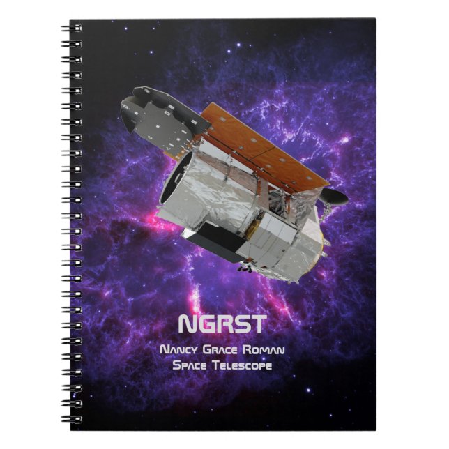 Cuaderno Telescopio espacial romano de Nancy Grace (Frente)