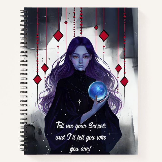 Cuaderno Tell me your secrets (Anverso)