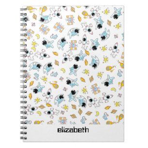 Cuaderno Tema astronauta en el espacio