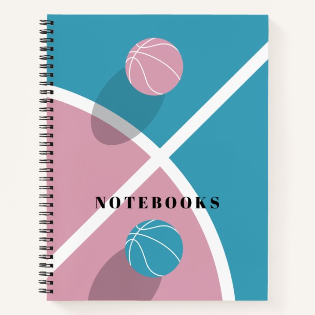 Cuaderno tema de baloncesto (Anverso)