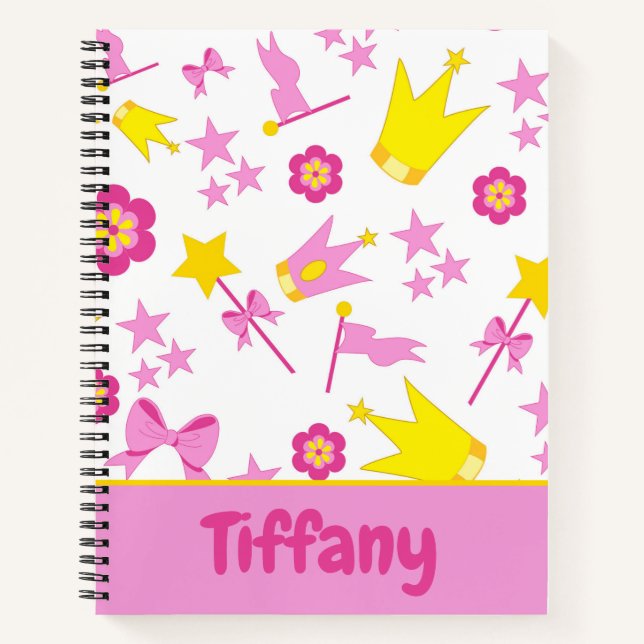 Cuaderno Tema de bonito Girly (Anverso)