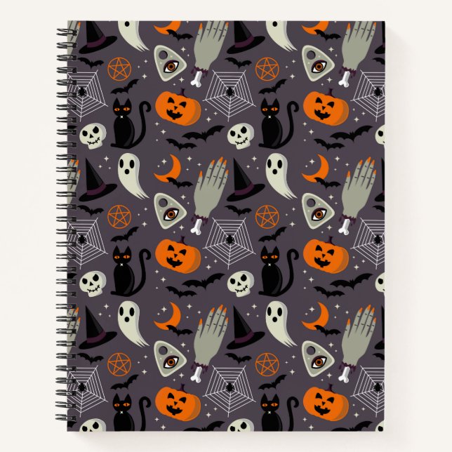 Cuaderno Tema de Halloween (Anverso)
