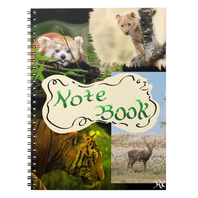 Cuaderno Tema de vida salvaje  (Frente)