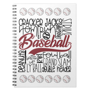 Cuaderno Tema del béisbol