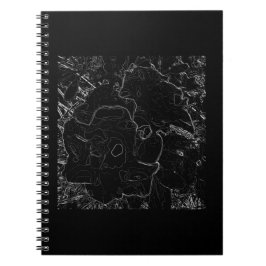 Cuaderno Tema del contorno floral