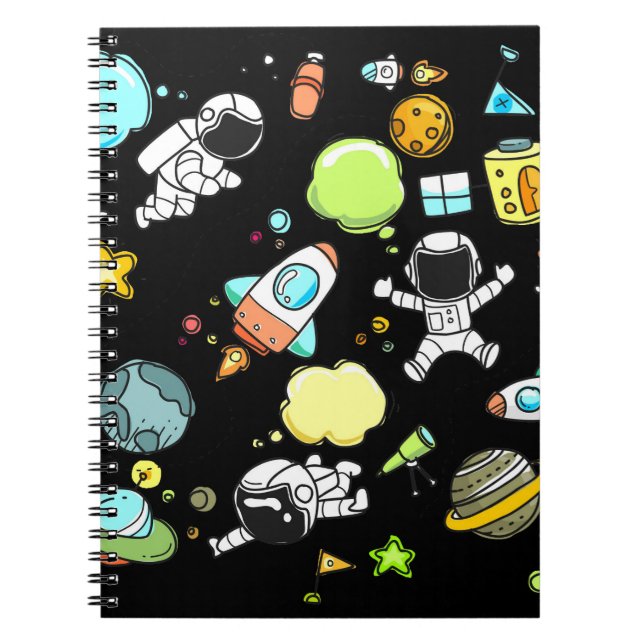 Cuaderno Tema del espacio (Frente)
