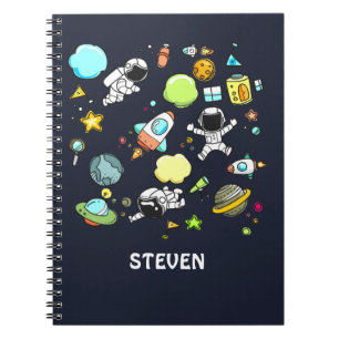 Cuaderno Tema del espacio ultraterrestre en Guay - Astronau